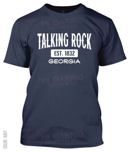 Talking Rock, Georgia Athletic T-Shirt