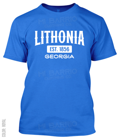 Lithonia, Georgia Athletic T-Shirt