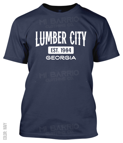 Lumber City, Georgia Athletic T-Shirt