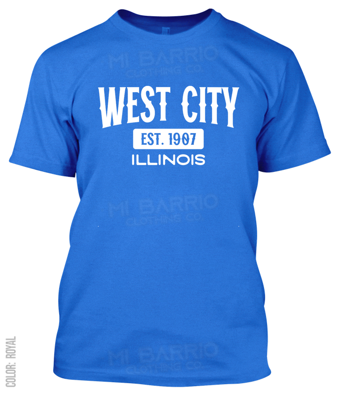 West City, Illinois Athletic T-Shirt