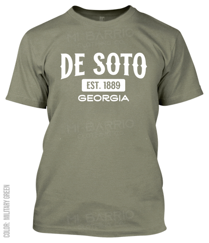 De Soto, Georgia Athletic T-Shirt