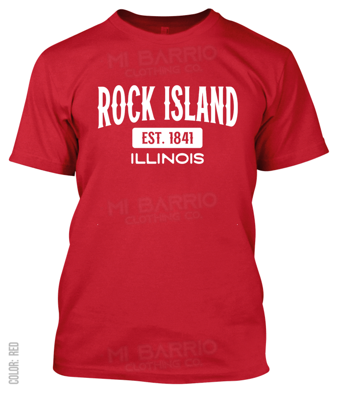 Rock Island, Illinois Athletic T-Shirt