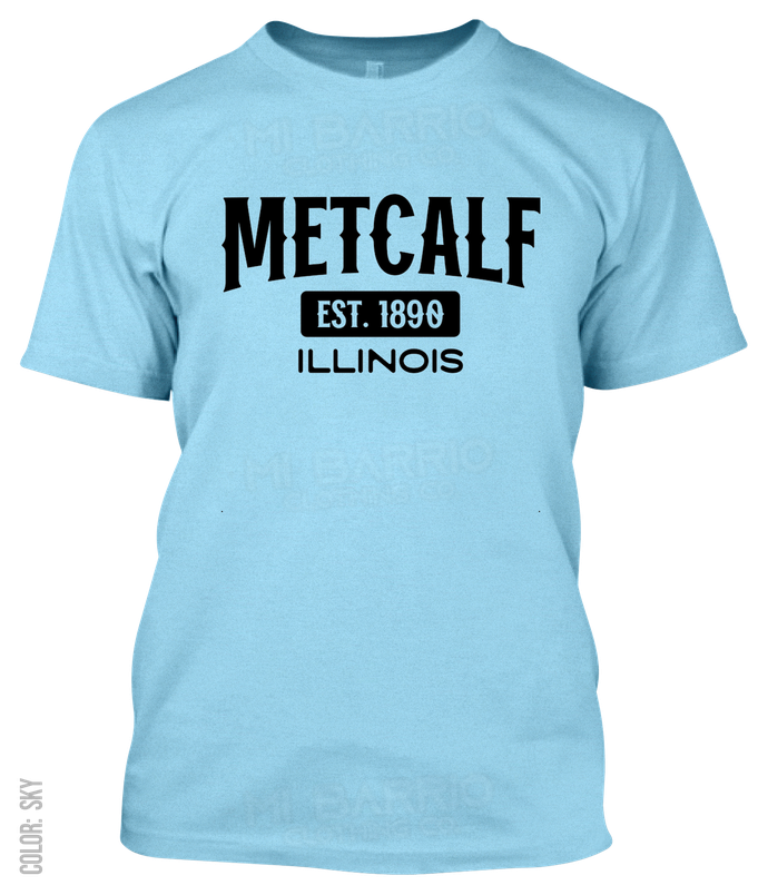 Metcalf, Illinois Athletic T-Shirt