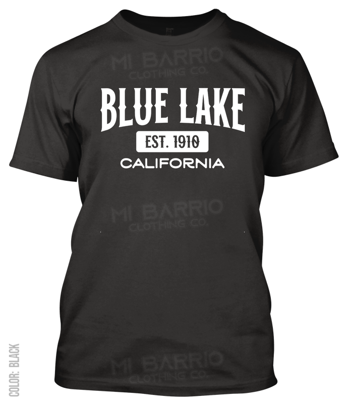 Blue Lake, California Athletic T-Shirt