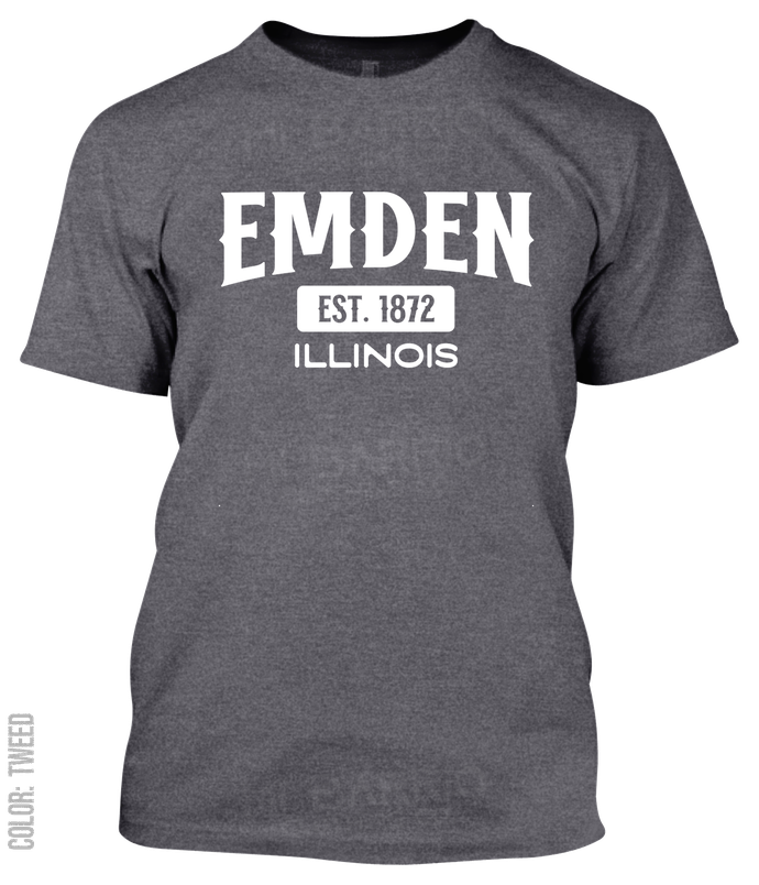 Emden, Illinois Athletic T-Shirt