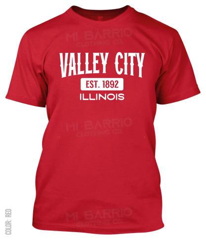 Valley City, Illinois Athletic T-Shirt
