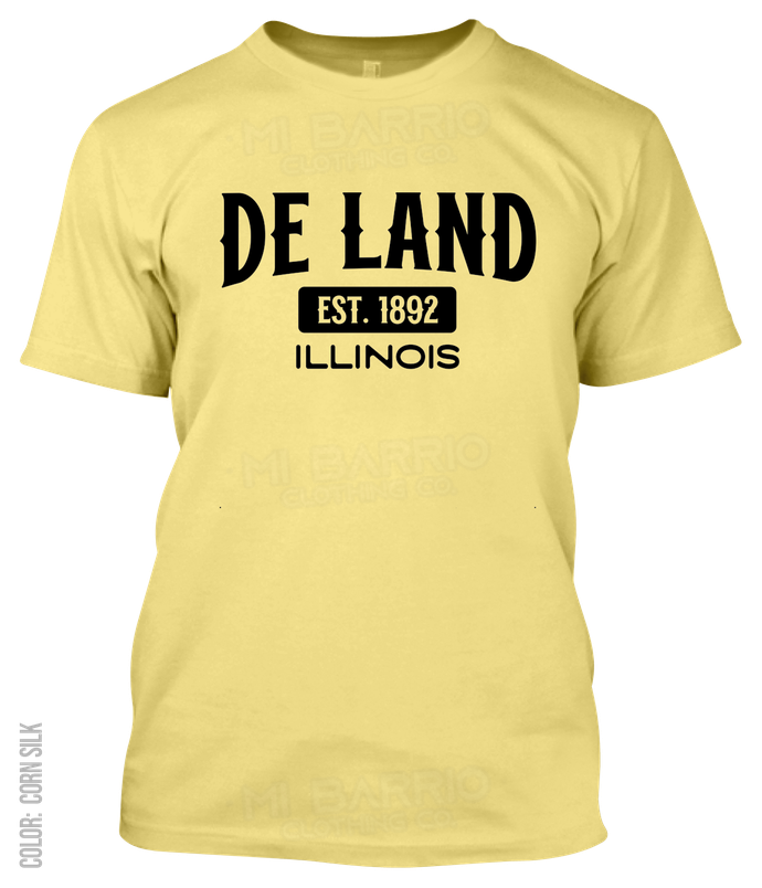 De Land, Illinois Athletic T-Shirt