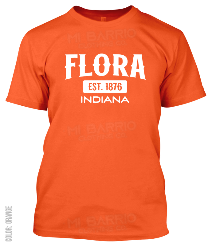 Flora, Indiana Athletic T-Shirt