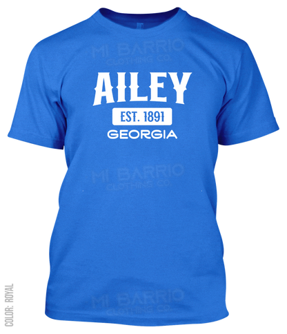 Ailey, Georgia Athletic T-Shirt