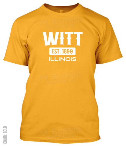 Witt, Illinois Athletic T-Shirt