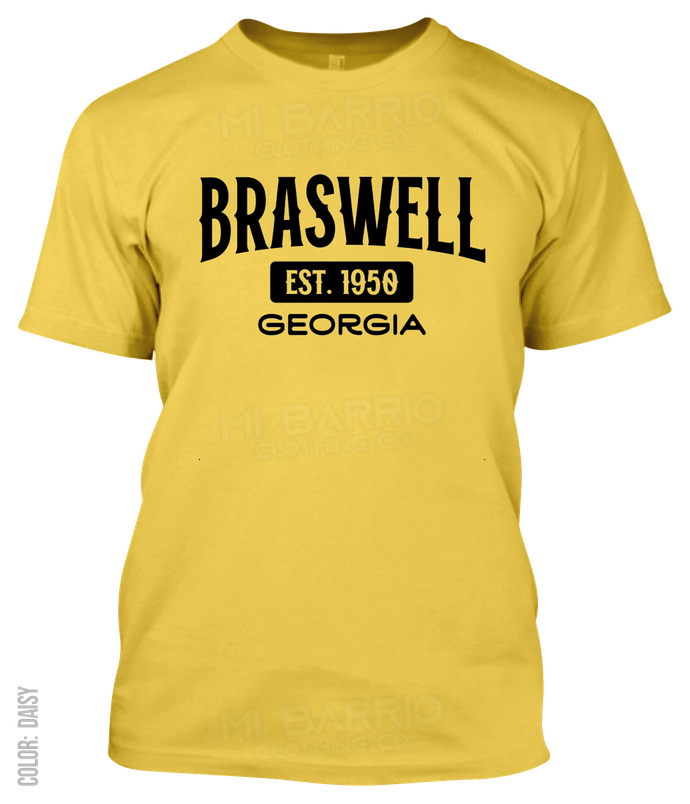 Braswell, Georgia Athletic T-Shirt