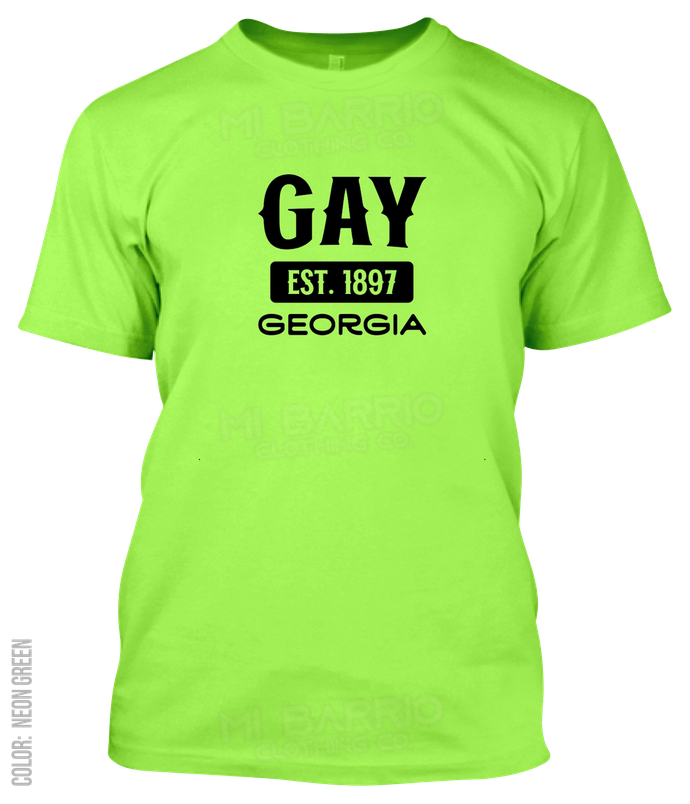 Gay, Georgia Athletic T-Shirt