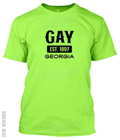 Gay, Georgia Athletic T-Shirt
