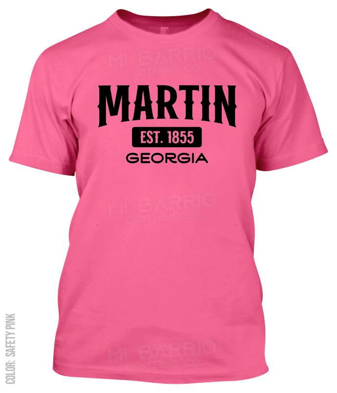 Martin, Georgia Athletic T-Shirt