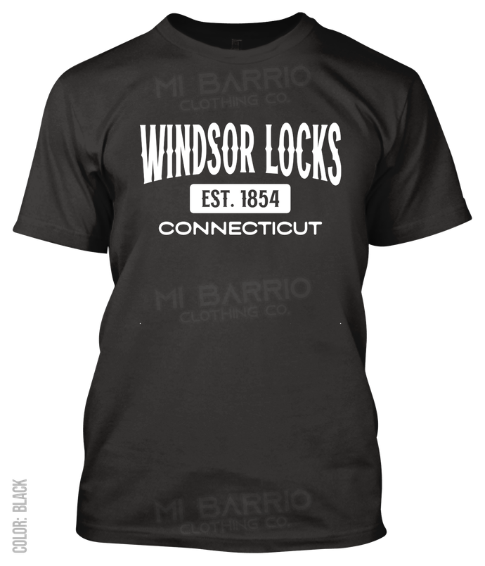 Windsor Locks, Connecticut Athletic T-Shirt