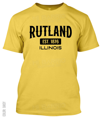 Rutland, Illinois Athletic T-Shirt