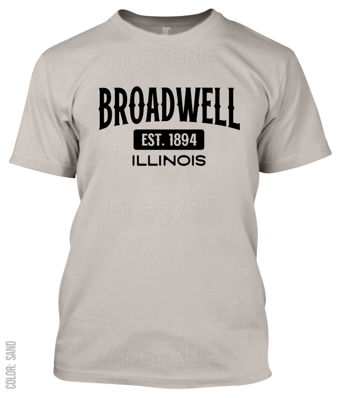 Broadwell, Illinois Athletic T-Shirt