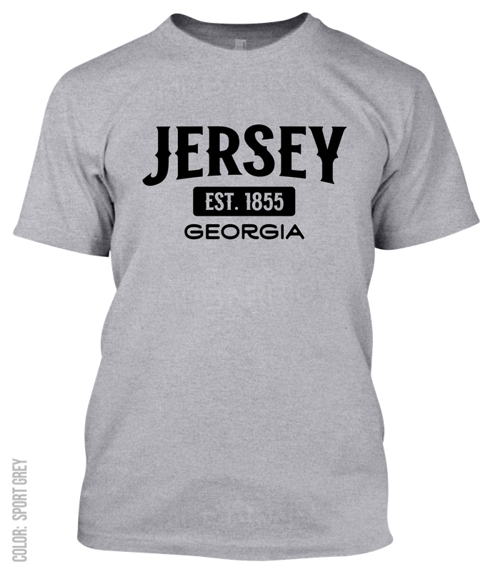 Jersey, Georgia Athletic T-Shirt