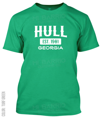 Hull, Georgia Athletic T-Shirt