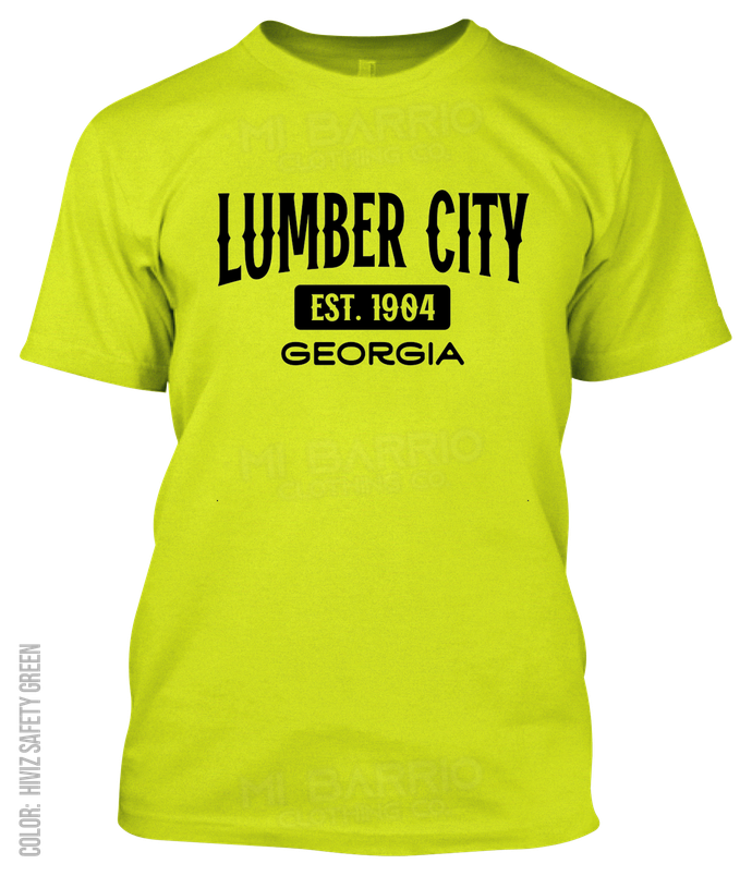 Lumber City, Georgia Athletic T-Shirt