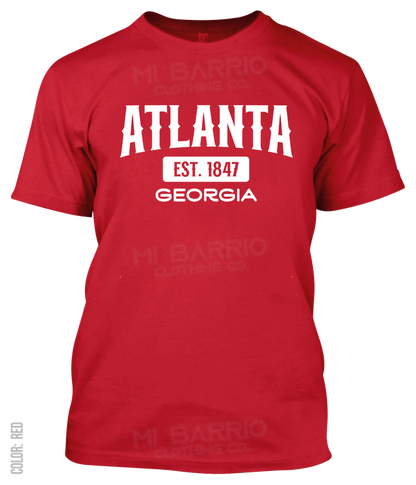 Atlanta, Georgia Athletic T-Shirt