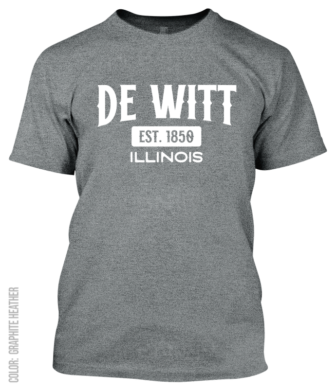 De Witt, Illinois Athletic T-Shirt