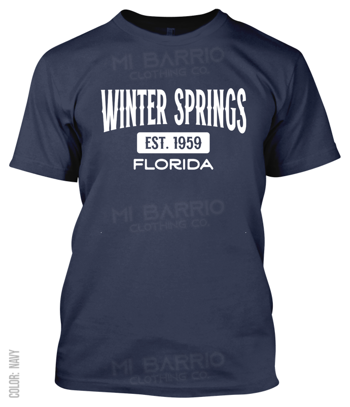 Winter Springs, Florida Athletic T-Shirt