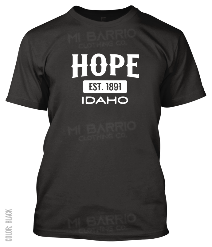 Hope, Idaho Athletic T-Shirt