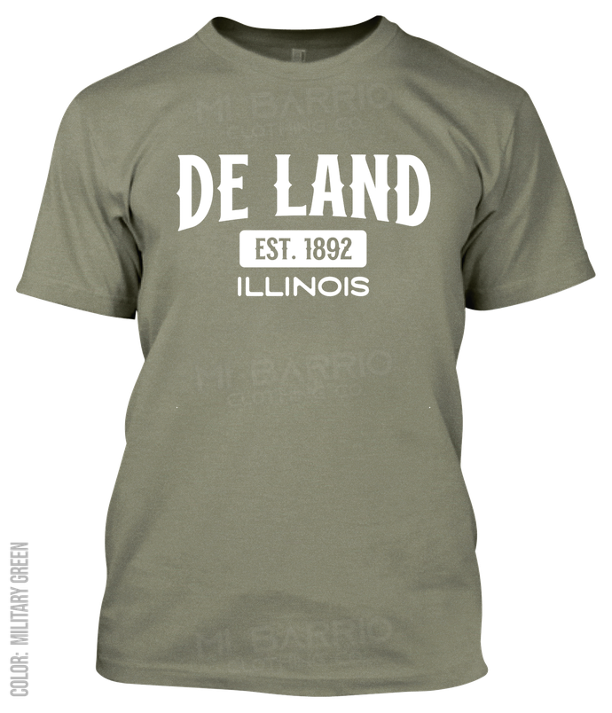 De Land, Illinois Athletic T-Shirt