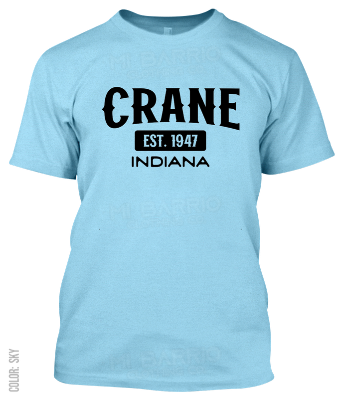 Crane, Indiana Athletic T-Shirt