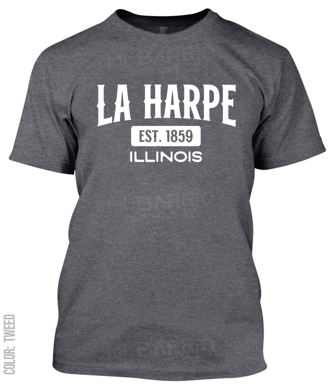 La Harpe, Illinois Athletic T-Shirt