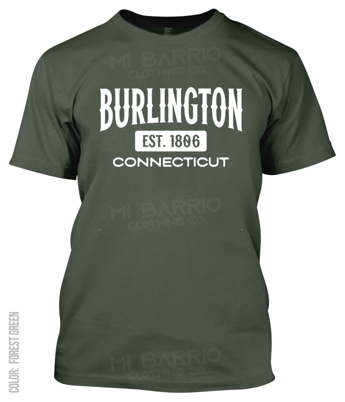 Burlington, Connecticut Athletic T-Shirt