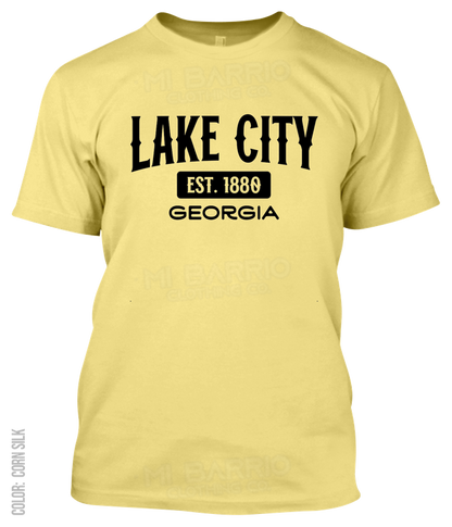 Lake City, Georgia Athletic T-Shirt