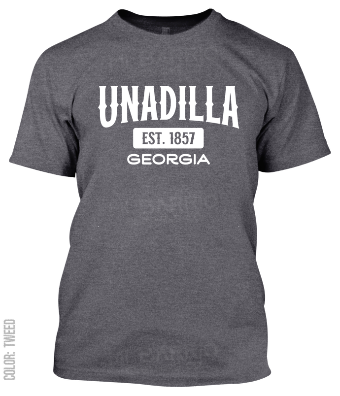 Unadilla, Georgia Athletic T-Shirt