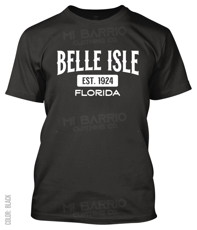 Belle Isle, Florida Athletic T-Shirt
