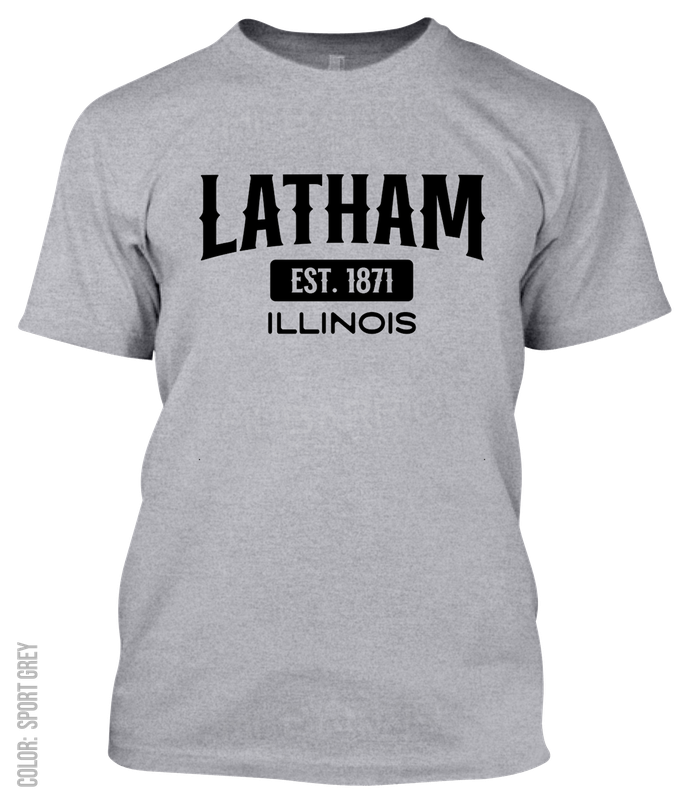 Latham, Illinois Athletic T-Shirt