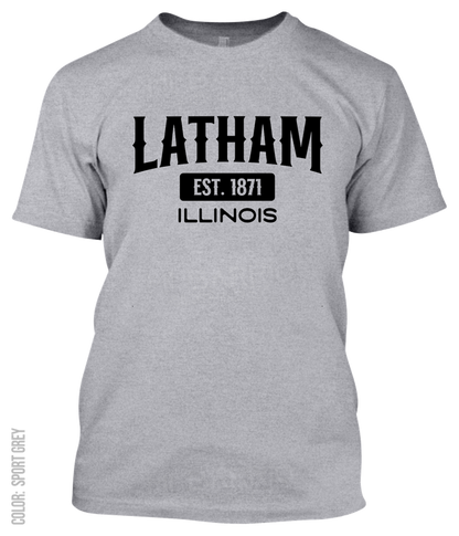 Latham, Illinois Athletic T-Shirt