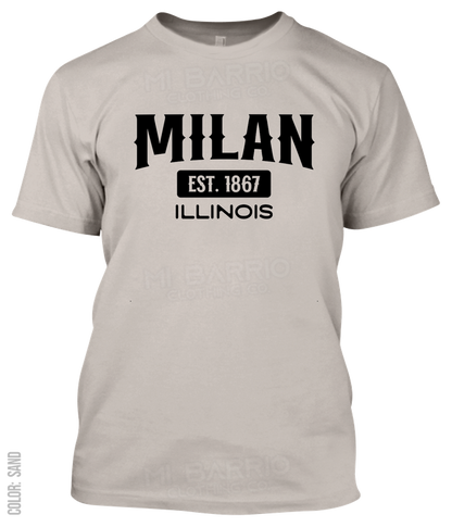 Milan, Illinois Athletic T-Shirt