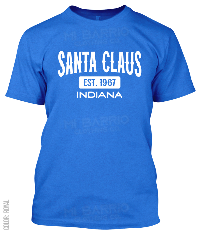 Santa Claus, Indiana Athletic T-Shirt