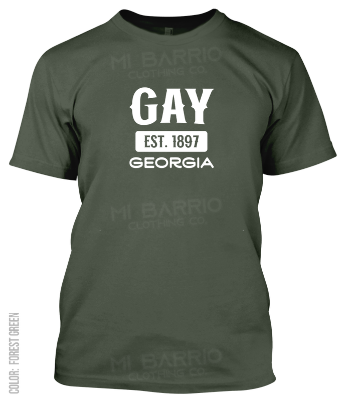 Gay, Georgia Athletic T-Shirt