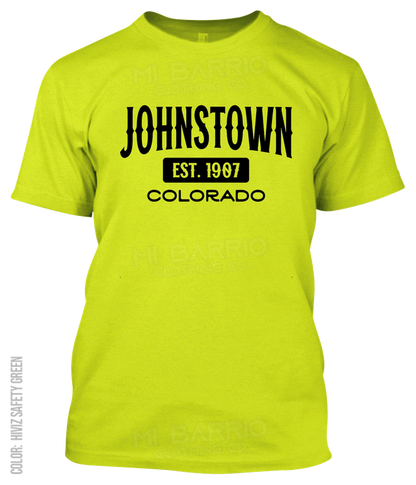 Johnstown, Colorado Athletic T-Shirt
