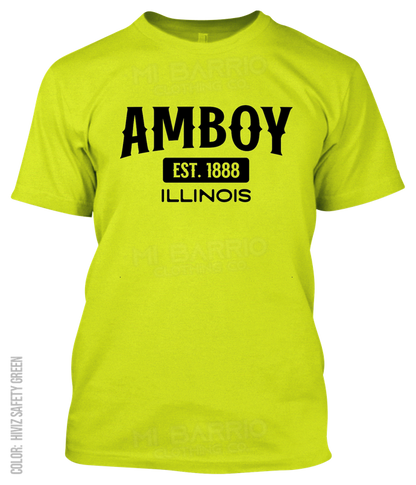 Amboy, Illinois Athletic T-Shirt