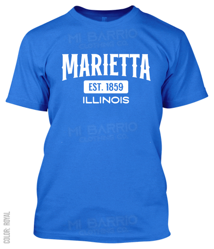 Marietta, Illinois Athletic T-Shirt