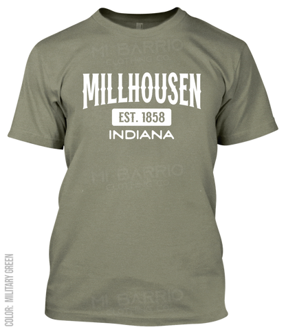 Millhousen, Indiana Athletic T-Shirt
