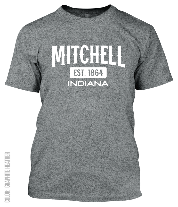 Mitchell, Indiana Athletic T-Shirt