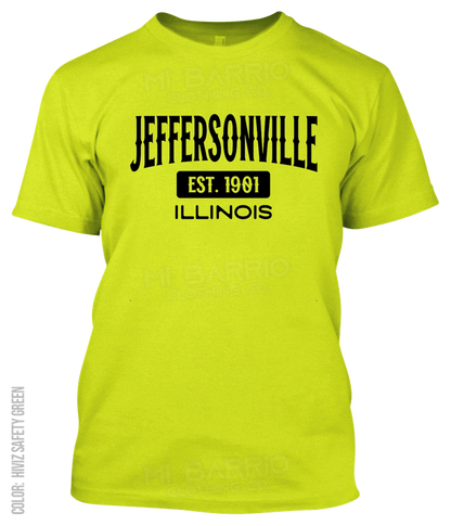Jeffersonville, Illinois Athletic T-Shirt