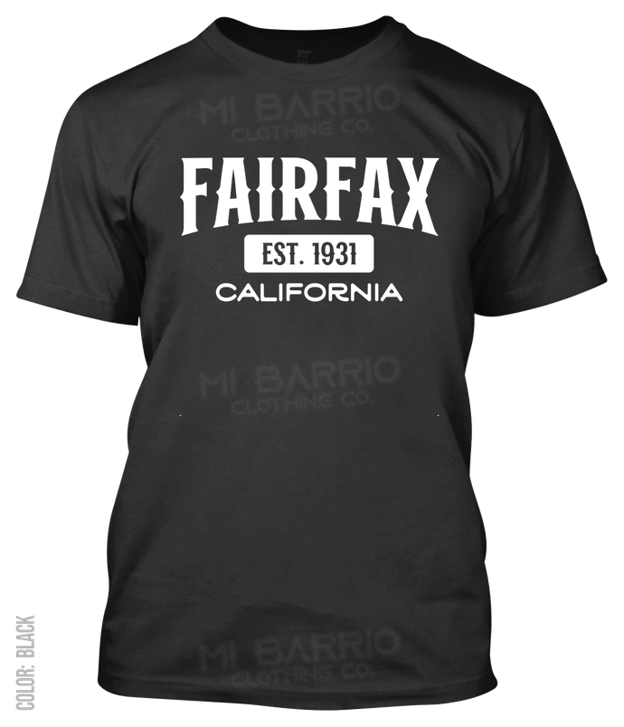 Fairfax, California Athletic T-Shirt