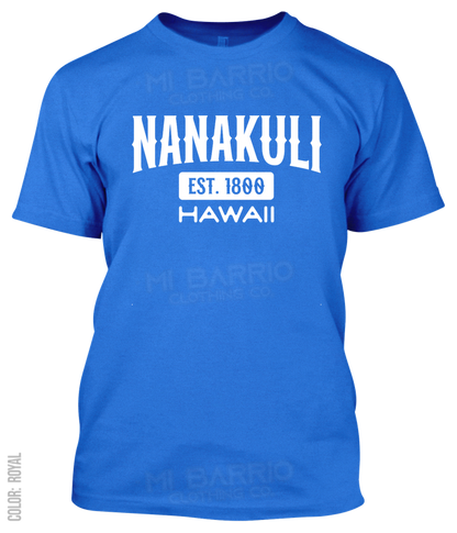 Nanakuli, Hawaii Athletic T-Shirt