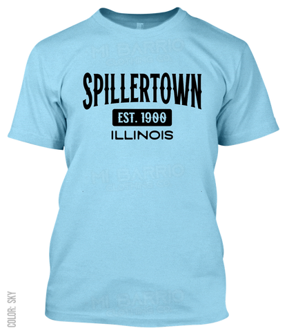 Spillertown, Illinois Athletic T-Shirt