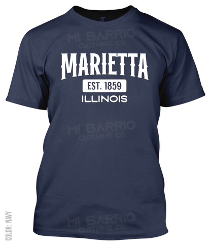 Marietta, Illinois Athletic T-Shirt